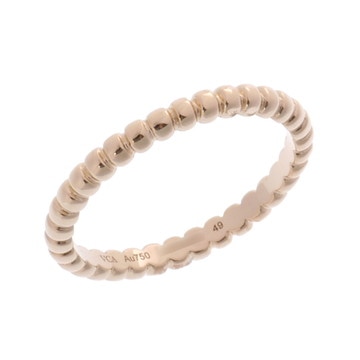 ヴァン クリーフ&アーペル ペルレ ゴールドパール リング スモール #49 ゴールド VCARN95Q49 K18イエローゴールド YG レディース ジュエリー 【中古】【jewelry】