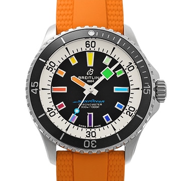 ブライトリング スーパーオーシャン オートマチック 42 A17375211B2S3 ブラック メンズ 時計 【中古】【wristwatch】