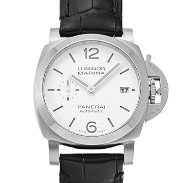 パネライ ルミノール クアランタ PAM01371 ホワイト メンズ 時計 【中古】【wristwatch】