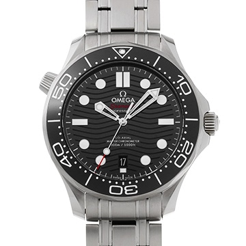オメガ シーマスター ダイバー300 コーアクシャル マスタークロノメーター 210.30.42.20.01.001 ブラック メンズ 時計 【中古】【wristwatch】