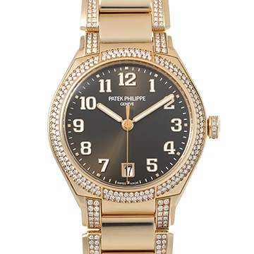 パテック フィリップ トゥエンティ-4 オートマティック  7300/1201R-010 ブラウン・ソレイユ レディース 時計 【中古】【wristwatch】