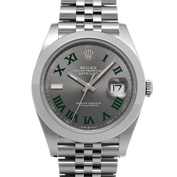 ロレックス デイトジャスト 41 126300 スレートグレー メンズ 時計 【新品】【wristwatch】