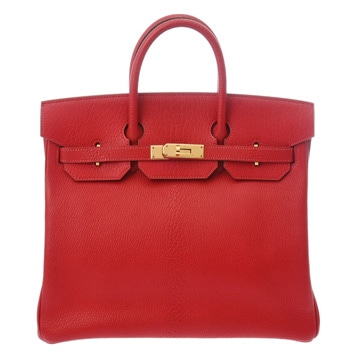 エルメス オータクロア 32 ルージュヴィフ シェーブル レディース バッグ 【中古】【bag】