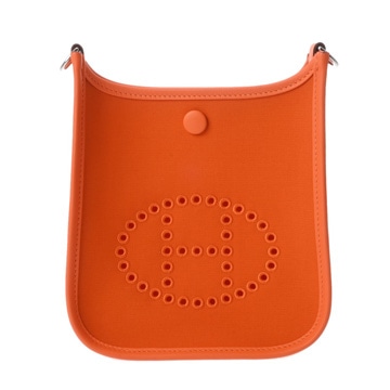 エルメス ネオエヴリン TPM オレンジ トワルオフィシエ/ヴォースイフト レディース バッグ 【中古】【bag】