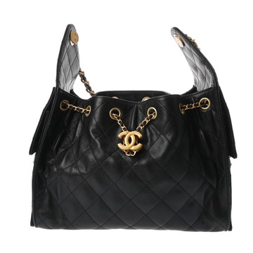 シャネル CHANEL25 スモール ハンドバッグ ブラック AS5293 グレインドカーフスキン レディース バッグ 【中古】【bag】