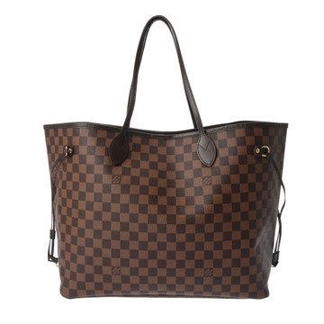 ルイ ヴィトン ダミエ ネヴァーフル GM ブラウン N41357 ダミエキャンバス レディース バッグ 【中古】【bag】