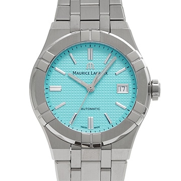 モーリス ラクロア アイコン オートマティック リミテッド サマー エディション 39MM AI6007-SS00F-431-C ターコイズ メンズ 時計 【中古】【wristwatch】