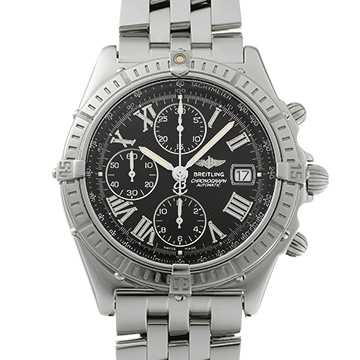 ブライトリング クロスウィンド A13055 ブルー メンズ 時計 【中古】【wristwatch】