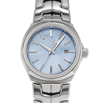 タグ ホイヤー リンク クォーツ WBC1311.BA0600 ブルーシェル レディース 時計 【中古】【wristwatch】