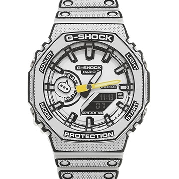 カシオ Gショック MANGA THEME GA-2100MNG-7AJR ホワイト ユニセックス 時計 【中古】【wristwatch】