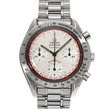 オメガ スピードマスター レーシング ミハエル・シューマッハ 2000 3517.30 シルバー メンズ 時計 【中古】【wristwatch】