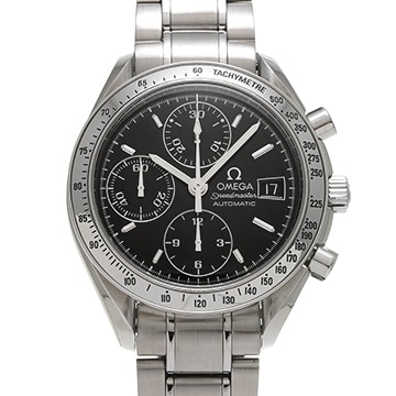 オメガ スピードマスター デイト 3513.50 ブラック メンズ 時計 【中古】【wristwatch】