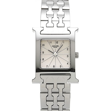 エルメス Hウォッチ HH1.210 アイボリー レディース 時計 【中古】【wristwatch】