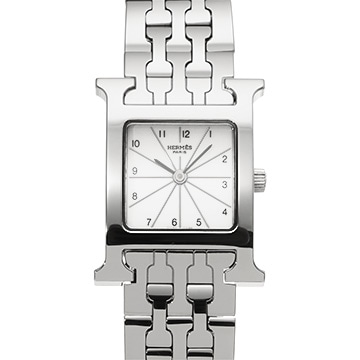 エルメス Hウォッチ HH1.210 ホワイト レディース 時計 【中古】【wristwatch】