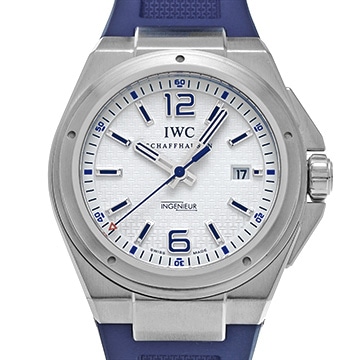 IWC インヂュニア オートマティック ミッションアース IW323608 シルバー メンズ 時計 【中古】【wristwatch】
