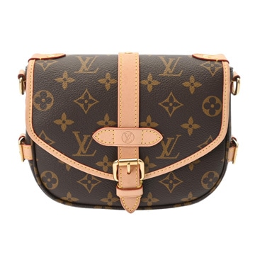ルイ ヴィトン モノグラム ソミュール BB ブラウン M46740 モノグラムキャンバス レディース バッグ 【中古】【bag】
