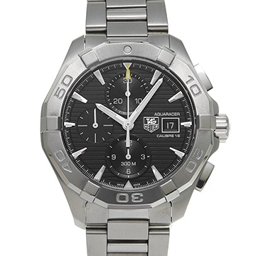 タグ ホイヤー アクアレーサー クロノグラフ CAY2110.BA0927 ブラック メンズ 時計 【中古】【wristwatch】