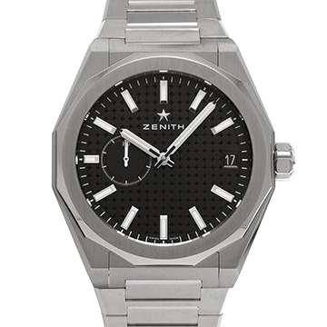 ゼニス デファイ スカイライン 03.9300.3620/21.I001 ブラック メンズ 時計 【中古】【wristwatch】
