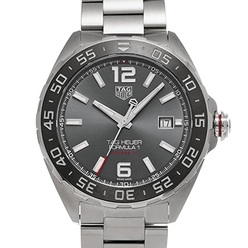 タグ ホイヤー フォーミュラ1 キャリバー5 WAZ2011.BA0842 グレー メンズ 時計 【中古】【wristwatch】
