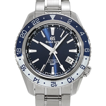 グランドセイコー スポーツコレクション メカニカル ハイビート36000 GMT SBGJ237 ミッドナイトブルー メンズ 時計 【中古】【wristwatch】