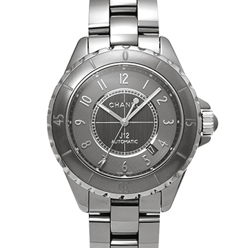 シャネル J12 クロマティック 41MM H2934 グレー メンズ 時計 【中古】【wristwatch】