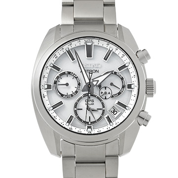 セイコー アストロン SBXC049 ホワイト メンズ 時計 【中古】【wristwatch】