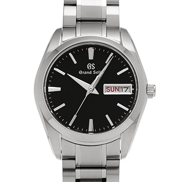 グランドセイコー ヘリテージコレクション クォーツ SBGT237 ブラック メンズ 時計 【中古】【wristwatch】