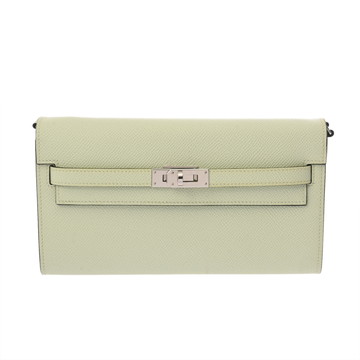 エルメス ケリーウォレット ロングトゥーゴー ヴェールフィズ ヴォーエプソン ユニセックス 財布 【中古】【purse】