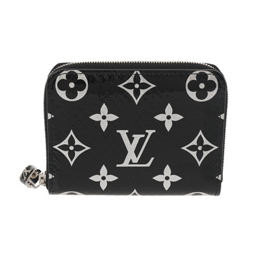 ルイ ヴィトン モノグラム ジッピーコインパース  ブラック N97059 パイソン ユニセックス 財布 【中古】【purse】