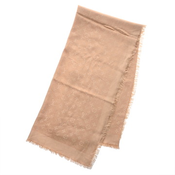 ルイ ヴィトン モノグラム ショール デュンヌ M71360 シルク60%/ウール40% レディース 【中古】【other】