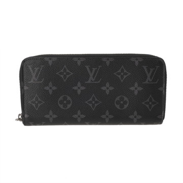 ルイ ヴィトン モノグラムエクリプス ジッピーウォレット ホリゾンタル ノワール M11611 モノグラムキャンバス メンズ 財布 【中古】【purse】