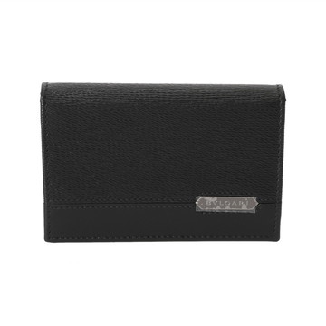 ブルガリ カードケース ブラック レザー レディース 【中古】【other】