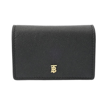 バーバリー ミニチェーン ウォレット ブラック 8018968 レザー ユニセックス 財布 【中古】【purse】