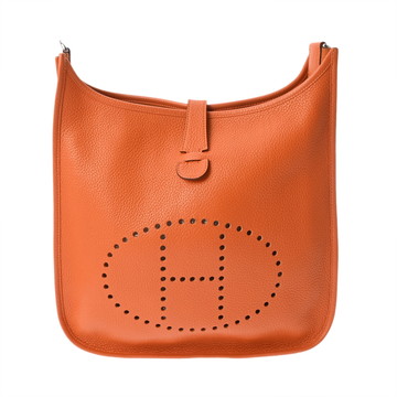 エルメス エヴリン3 GM オレンジ トリヨンクレマンス レディース バッグ 【中古】【bag】