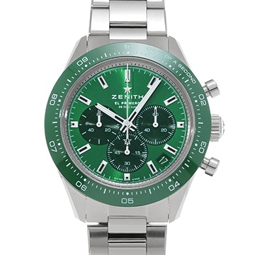 ゼニス クロノマスター スポーツ ヨシダ スペシャルエディション 03.3107.3600/56.M3100 グリーンラッカー メンズ 時計 【中古】【wristwatch】