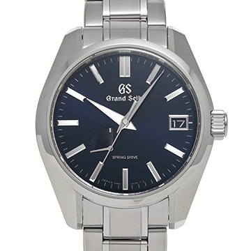 グランドセイコー ヘリテージコレクション スプリングドライブ SBGA375 ミッドナイトブルー メンズ 時計 【中古】【wristwatch】