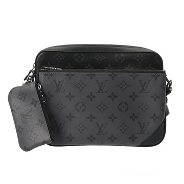 ルイ ヴィトン モノグラムエクリプス/モノグラムエクリプスリバース トリオメッセンジャー ブラック M69443 モノグラムキャンバス メンズ バッグ 【中古】【bag】