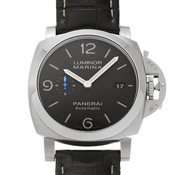 パネライ ルミノールマリーナ 1950 3デイズ アッチャイオ PAM01312 ブラック メンズ 時計 【中古】【wristwatch】