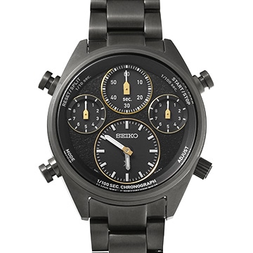 セイコー プロスペックス スピードタイマー 世界陸上ブダペスト23 SBER007 ブラック メンズ 時計 【中古】【wristwatch】