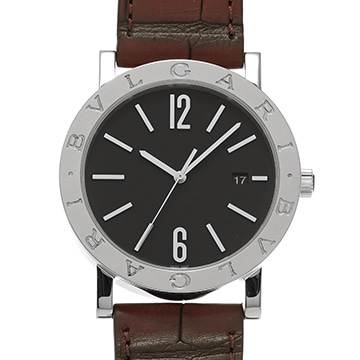 ブルガリ ブルガリブルガリ ソロテンポ BB41S ブラック メンズ 時計 【中古】【wristwatch】