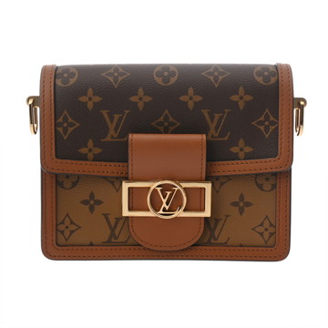 ルイ ヴィトン モノグラムリバース ドーフィーヌ MINI 旧型 ブラウン M44580 モノグラムキャンバス レディース バッグ 【中古】【bag】