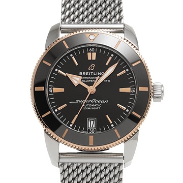 ブライトリング スーパーオーシャン ヘリテージ B20 オートマチック 42 UB2010121B1A1 ブラック メンズ 時計 【中古】【wristwatch】