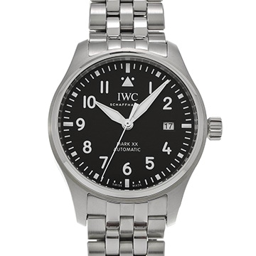 IWC パイロットウォッチ マーク XX IW328201 ブラック メンズ 時計 【中古】【wristwatch】
