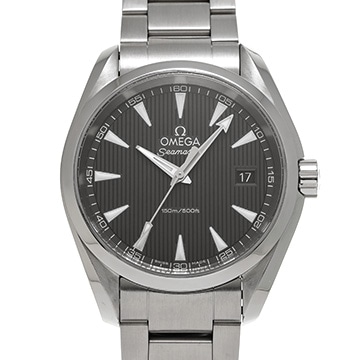 オメガ シーマスター アクアテラ クォーツ 231.10.39.60.06.001 グレー メンズ 時計 【中古】【wristwatch】