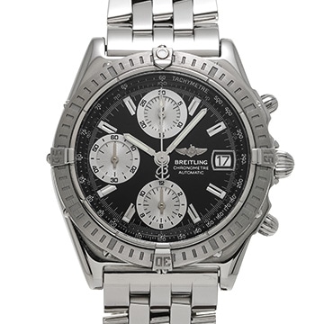 ブライトリング クロノマット A13352 ブラック/シルバー メンズ 時計 【中古】【wristwatch】