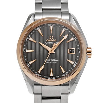 オメガ シーマスター アクアテラ コーアクシャル 231.20.42.21.06.002 グレー メンズ 時計 【中古】【wristwatch】