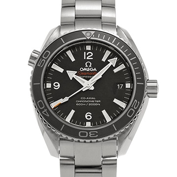 オメガ シーマスター プラネットオーシャン 600 コーアクシャル 232.30.42.21.01.001 ブラック メンズ 時計 【中古】【wristwatch】