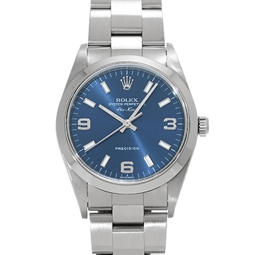 ロレックス エアキング 14000M ブルー メンズ 時計 【中古】【wristwatch】