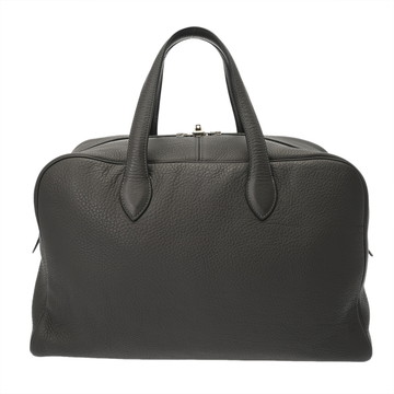 エルメス ヴィクトリア 43 グラファイト トリヨンクレマンス ユニセックス バッグ 【中古】【bag】