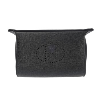 エルメス ヴィドポッシュ ブラック トゴ ユニセックス バッグ 【中古】【bag】